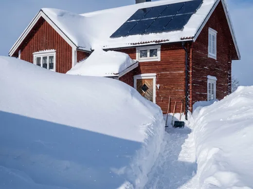 Snölast och takras